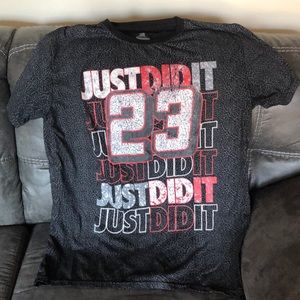 LAST CHANCE Just Did It 23 Short Sleeve Shirt